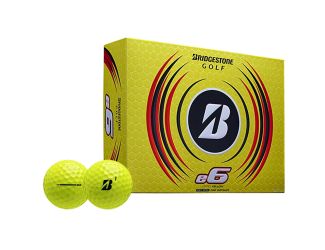 Bridgestone e6 Yellow Golf Balls - 1 Dozen