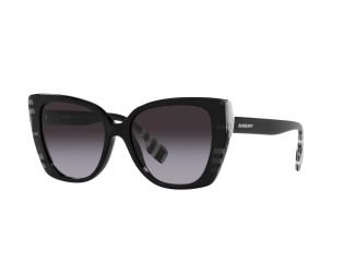 Meryl Sunglasses - Black/Check White Black