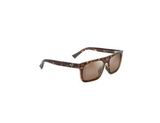 Opio Polarized Sunglasses Shiny Light Brown Frame HCL Bronze Lens