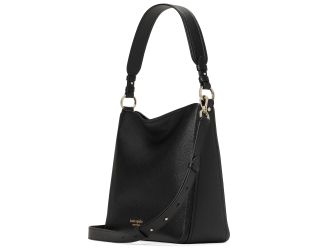 Hudson Large Hobo Bag -  Black
