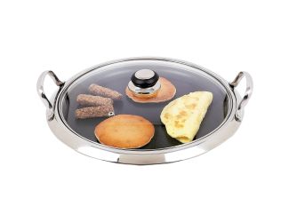 Stainless Steel Round Griddle