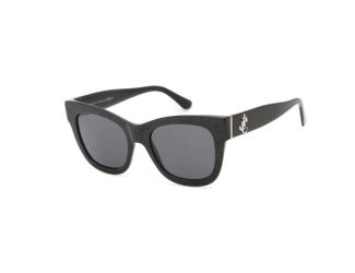 Womens Jill Sunglasses-Glitter Black