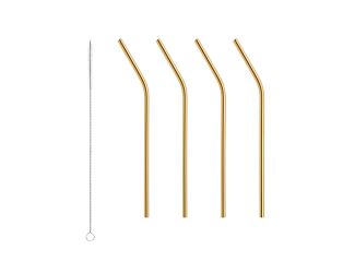Peak Straws & Small Cleaning Brush set of 4