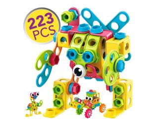 ST3 Mega Mechanic 3D Building Block Set - 223 PCS
