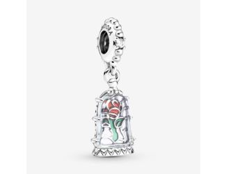 Disney Enchanted Rose Dangle Charm