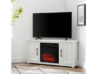 Camden 48" Corner Tv Stand W/Fireplace