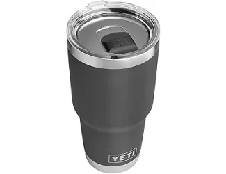 Yeti Rambler 30 oz Tumbler Charcoal w Magslider Lid