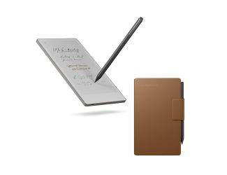 reMarkable Move Bundle with Leather Folio - Brown