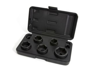 5pc 3/8-Inch Drive Low Profile Oil Filter Socket Set