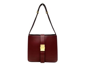 Bottega Veneta Marie Bag Nappa Leather Womens Medium Bordeaux Red