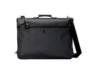 Gucci Supreme Interlocking GG Supreme Black Garment Bag Holdall