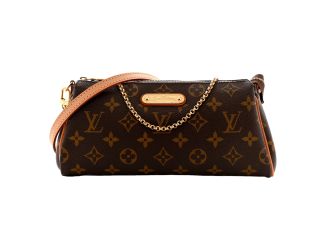 Louis Vuitton Eva Clutch Handbag Classic Monogram