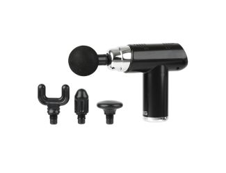 Deep Tissue Percussion Massager Black/Sliver