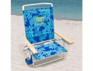 Classic 5-Position Aluminum Beach Chair Size 31x30x25