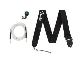 Accessory Essentials Pack - Cable Clip-On Tuner and Strap