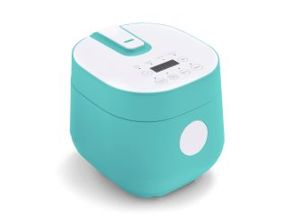 Go Grains Healthy Ceramic Rice Cooker Turquoise