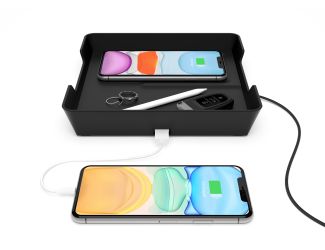 Qi-certified 10W fast charging Valet Tray