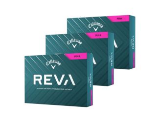 Reva Women's Golf Balls - Pink - Three Dozen