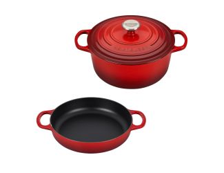 3pc Signature Cast Iron Set Cerise