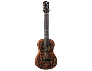 Tribal Mahogany 6 String Baritone Ukulele