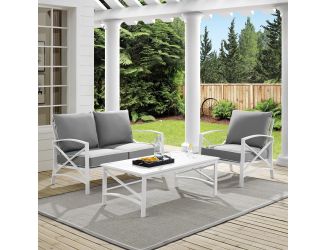 Kaplan 3Pc Outdoor Conversation Set