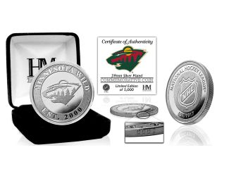 Minnesota Wild Silver Mint Coin