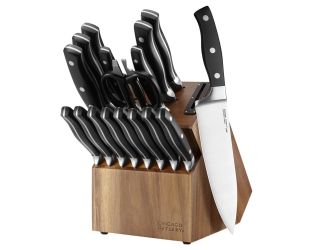 Insignia Classic 18pc Knife Block Set Black