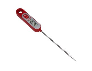 Escali - Digital Long Stem Thermometer, Red