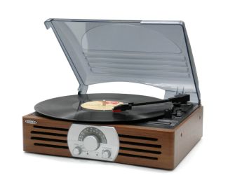 3 Speed Stereo Turntable with AM/FM Radio