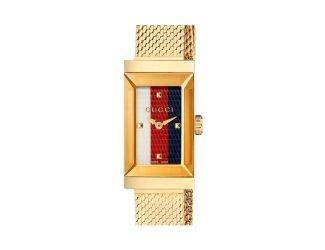 14x25mm - Ladies G Frame Gold Mesh Watch