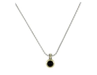 Genuine Black Onyx Pendant with Chain. Length: 16" - 18" adjustable Pendant: 8mm Onyx, 3/4"L x 1/2"W