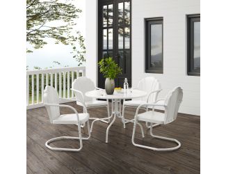 Tulip 5Pc Outdoor Dining Set