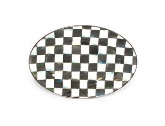 rosy check small oval platter