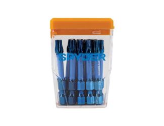Spyder 15-Piece Mach Blue 2" T25 Impact Driver Bit Kit
