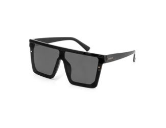 Womens Muse Sunglasses  Gloss Black/Gray Polarized
