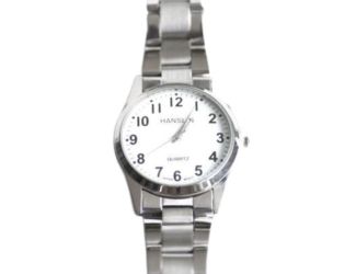 Men's Classic Round Stainless Steel Watch