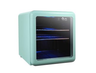 1.7 Cu. Ft. Beverage Cooler, Retro Mint Green