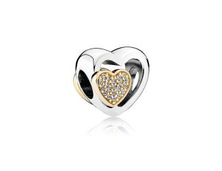 Joined Together Two Tone Charm