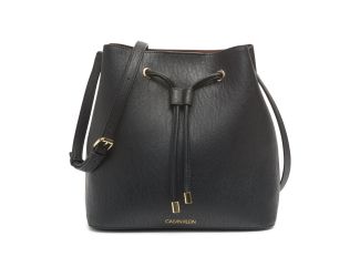 Gabrianna Novelty Bucket Bag - Black