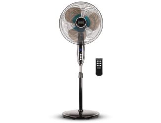 BLACK+DECKER 16 in. Dual Blade Stand Fan - Remote, Round Base