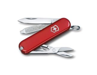 Classic SD Style Icon Pocket Knife Red
