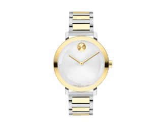 Ladies' Bold Evolution 2.0 Two-Tone Stainless Steel Watch Silver Dial