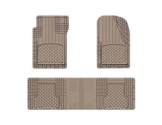 Trim to Fit Front and Rear Over the Hump Mat Set - (Tan)