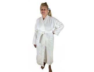 Terry Velour Kimono Robe 48"