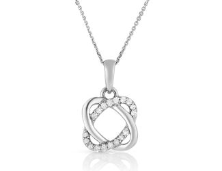 Diamond Infinity Necklace