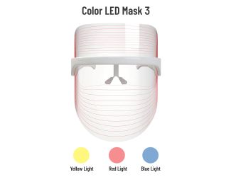 3 Color LED Light Therapy Face Mask