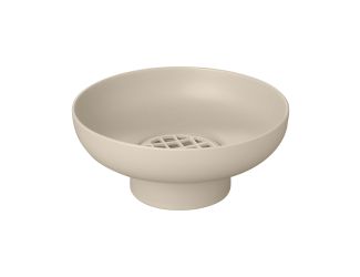 MIYABI Ceramic Vase - Low With Flower Grid