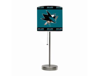 San Jose Sharks Chrome Lamp