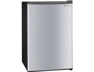 4.4-Cu. Ft. Energy Star Compact Refrigerator with Freezer Compartment in Silver