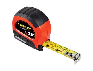 25ft High-Visibility Magnetic LEVERLOCK Tape Measure